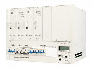 ИБЭП-220(380)/60В-140А-4/7 (1000)-8U-LAN